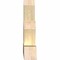 Ekena Millwork Saratoga Rough Sawn Timber Gable Bracket, Douglas Fir, 60"W x 30"H x 6"D x 6"F, 12/12 Pitch GBW060X30X0606SAR00RDF - alternate 2